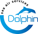 Logo Công ty CP Dịch vụ Hàng hải hàng không Con Cá Heo (Dolphin Sea Air Services Corp)