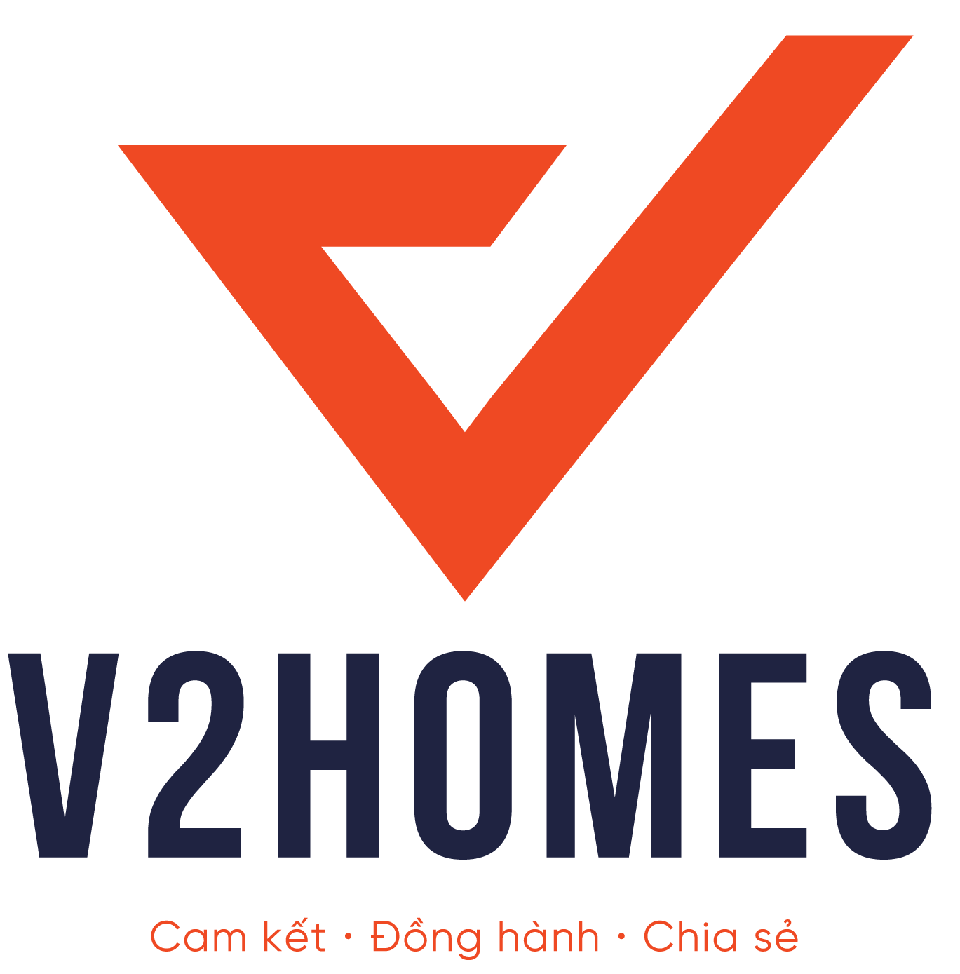 Logo Công ty Cổ phần Phát triển và Kinh doanh Bất động sản V2HOMES